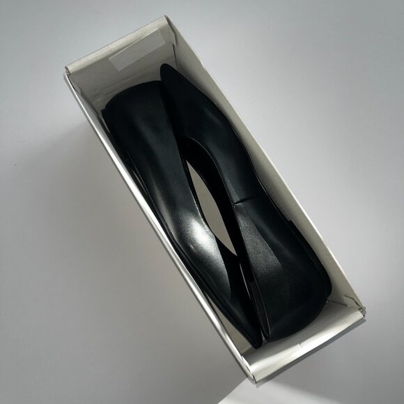 Abound Madelyn Black Flats 8M Pointed Toe Business Casual - Picture 6 of 6
